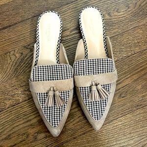 Ann Taylor Tassle Mules